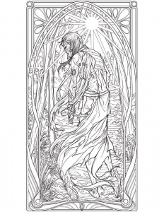 Zombie-SunriseColoringImage